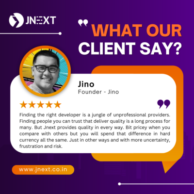 JNext Services Client Testimonial